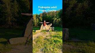 Stunning hike in Prague form Divčí hrady towards Prokopské údolí! Raw nature with views of capital!