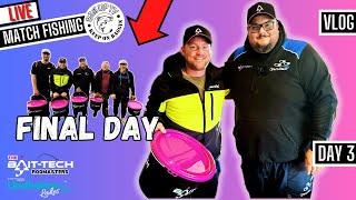 FINAL DAY  | BAIT- TECH RODMASTERS 3 DAY FESTIVAL LINDHOLME LAKES | BAGUPTV OCT 2024