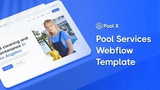 Pools X - Pool Services Webflow Template | BRIX Templates