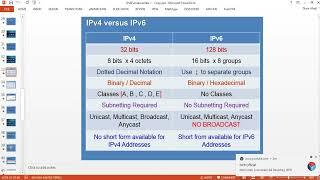 Lecture:20| IPv4 vs IPv6 Detail Lectures in detail Explanation