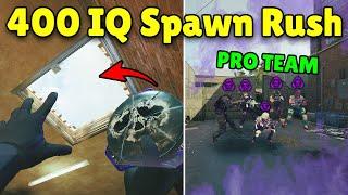 *NEW* SPAWN RUSH Trick AGAINST PRO PLAYERS! - Rainbow Six Siege