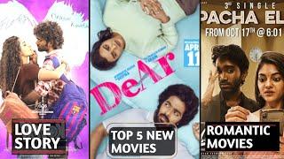Top 5 south love story movies in hindi dubbed available on Netflix | love story movie | #south #2025