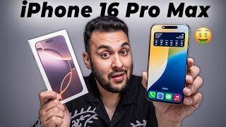 iPhone 16 Pro Max Unboxing - Features⬆️ Price⬇️