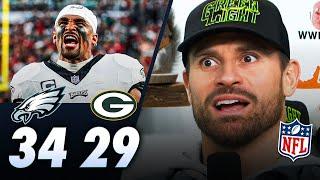 Saquon Barkley & Eagles Hold Off Packers in Brazil | Chris Long Reaction