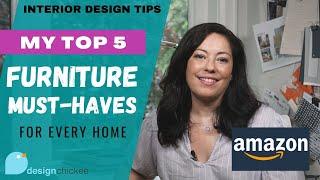 Furniture Must Haves for Every Home + Amazon Shopping List