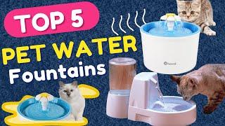 Top 5 Best Pet Water Fountains in 2021