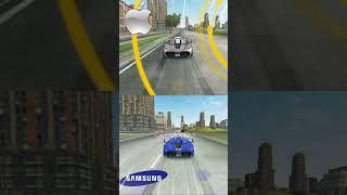 SUPER FAST SAMSUNG VS APPLE RACE! || EXTREME CAR DRIVING SIMULATOR #shorts #youtubeshorts