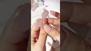 Full tutorial of gel nail strips application