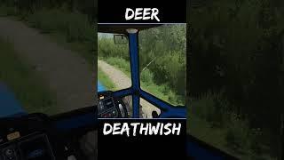 Farm Sim 22 but I Almost Died (INSANE Deer Close Call)