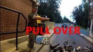 Pulled over by Military Police!!!!!