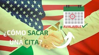 CÓMO sacar una CITA  en el CONSULADO MEXICANO en ESTADOS UNIDOS  en 2024