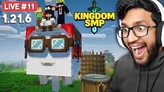 NEW MINECRAFT 1.21.6 HAPPY GHAST UPDATE IN KINDOM SMP LIVESTREAM #11
