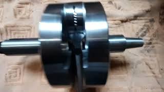 New crankshaft for CZ 250 cross, with a stroke of 66mm for the ROTAX piston