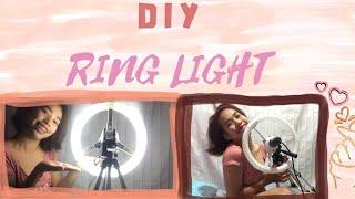 DIY Ring Light for as low as 200 pesos only! So easy!