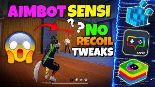 SECRET AIMBOT SETTING which Gives PANEL Like Headshots | Bluestacks 5 | MSI 5