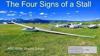 Signs of a  Stall for Glider Pilots