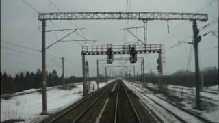 LE 6600 Cab view, part 4, Ploiesti Vest - Bucuresti Nord