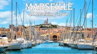 Marseille 4K Walking Tour | Explore The Historic Charm of France