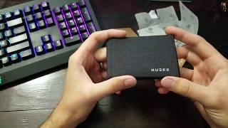 Slim Bifold Front Pocket Wallet by HUSKK