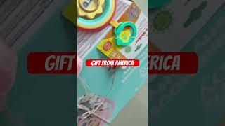 Gift From America #shortsfeed #shorts #shortvideos #gift #kidsgift #america #viralvideo #trending