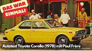 Autotest Toyota Corolla (1978) mit Paul Frère