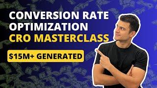 Full Conversion Rate Optimisation Course [CRO Masterclass 2024]