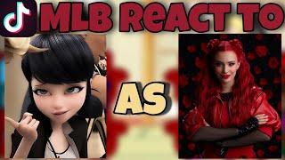 MLB react to Marinette as Red! | Descendants | Gacha Club