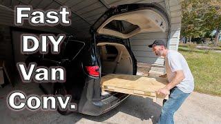 Quick RENTAL Van Conversion : Use Over and Over