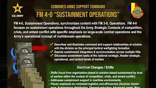 FM 4-0 - Sustainment Operations