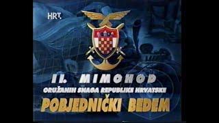 [720p50] Dan državnosti 1997. - vojni mimohod OSRH na Jarunu