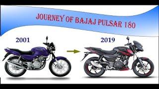 Evolution of Bajaj pulsar 180