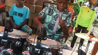 This Young drummer is fire  | My last born ️️