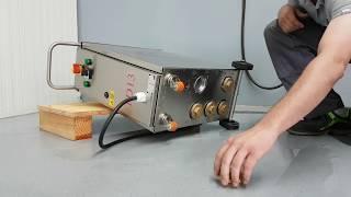 How to clean and descale a steam generator