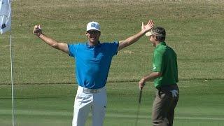 Will MacKenzie slam dunks incredible tee shot for an ace at McGladrey