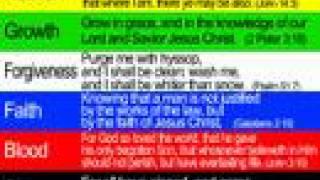The Gospel Story by Colors ( from sin to Heaven