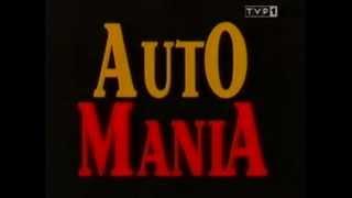 Czołówka programu Auto Mania z lat 90-tych.