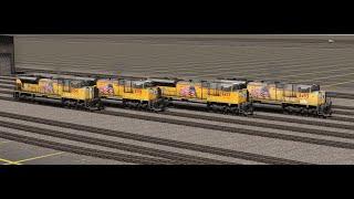 Trainz 2022: Jointed Rail UP SD70ACE Product review