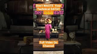 Don’t waste your technical data!!!
