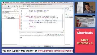 Reverse String in Java Practice Program #41