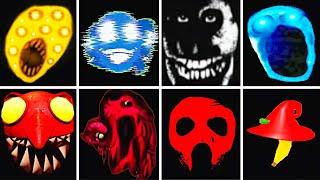 DOORS Super Hard Mode - All Jumpscares + All New Secret Monsters (Roblox Showcase)