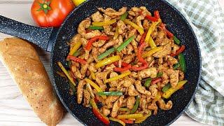 Chicken Fajita Recipe - How to Make Easy Chicken Fajitas