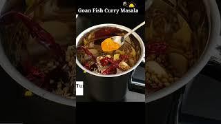 Goan Fish Curry Masala Recipe | #shorts | #goanrecipes | #goanfishcurry