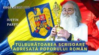 Tulburătoarea scrisoare adresată poporului român, înainte de moarte, de pr Iustin Parvu