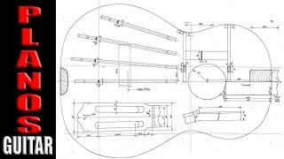 HOW TO MAKE TEMPLATE FOR CLASSICAL OR FLAMENCO GUITAR