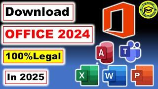 Download and Install Office 2024 From Microsoft for Free in 2025 | Download Office 2024 in 2025