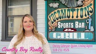 SOLD Business For Sale Locomotions Sports Bar & Grill Cobleskill, NY #countryboyrealty