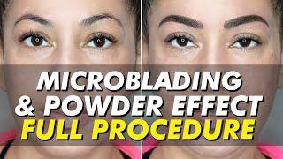 Powder Effect + Microblading by Nadia Afanaseva | Eye Design New York