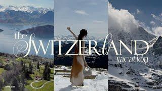 Switzerland Vlog｜瑞士美到讓人想哭｜一年四季都有雪的歐洲高峰少女峰、瑞吉山、纜車推薦｜蘇黎世Zürich｜阿聯酋航空A380體驗｜屏屏 Ping