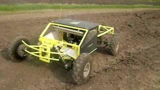 Custom Built R/C Trophy Truck - Project Mammuth - First successful test