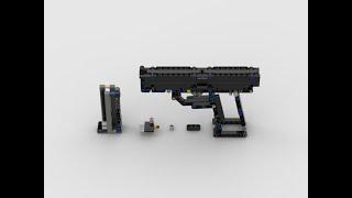 [ Lego Gun Build Instruction by Norman Tam ] [ Orginal Design by Yoshiny Yo ]